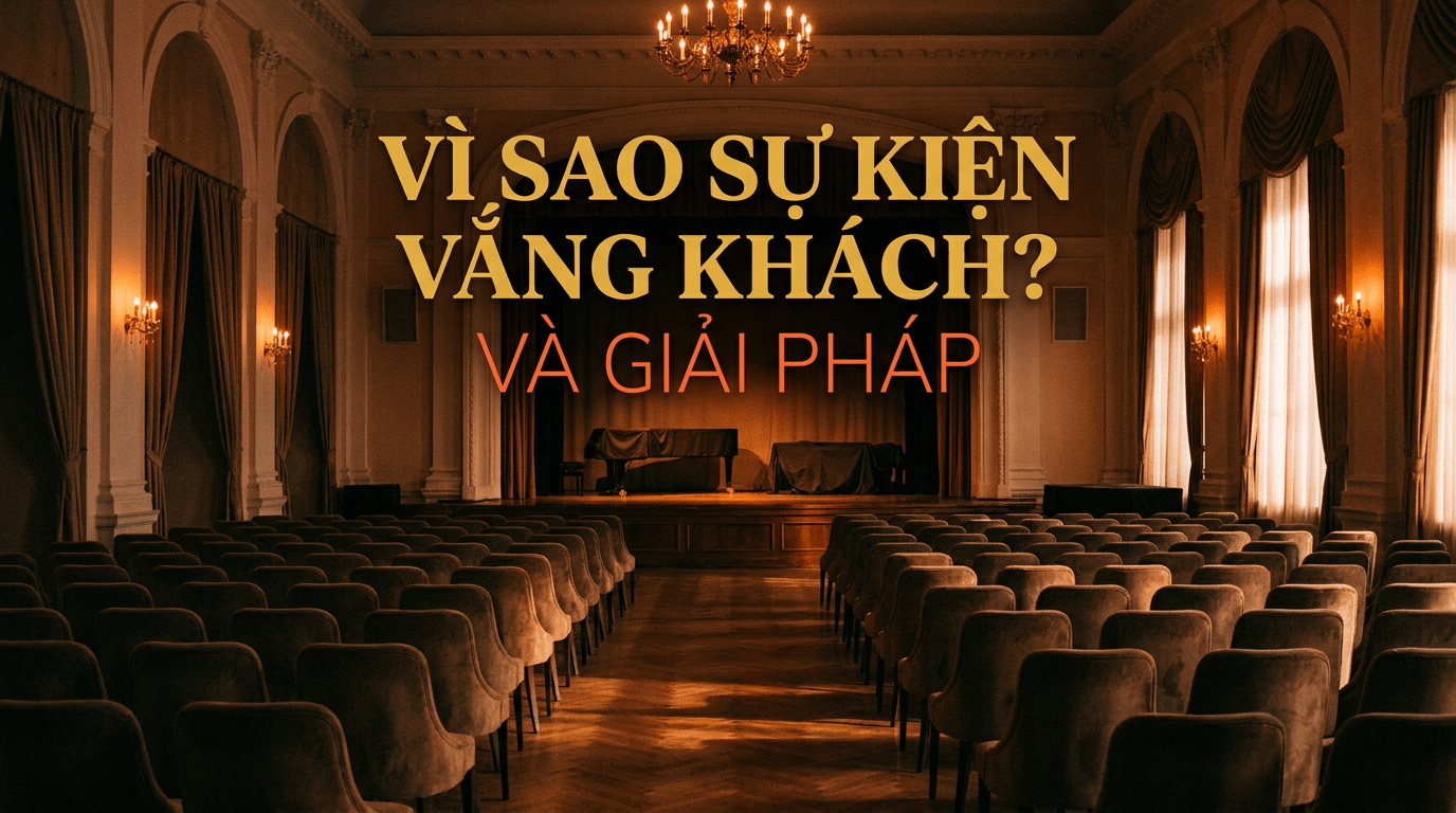 Vì sao sự kiện vắng khách