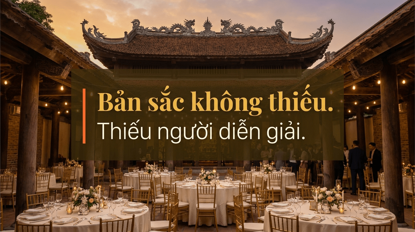 Trải nghiệm MICE mang bản sắc Việt: bản sắc không thiếu, thiếu người diễn giải