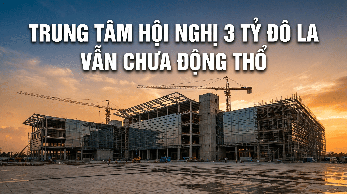 Trung tâm hội nghị quy mô 3 tỷ đô la đang xây dựng